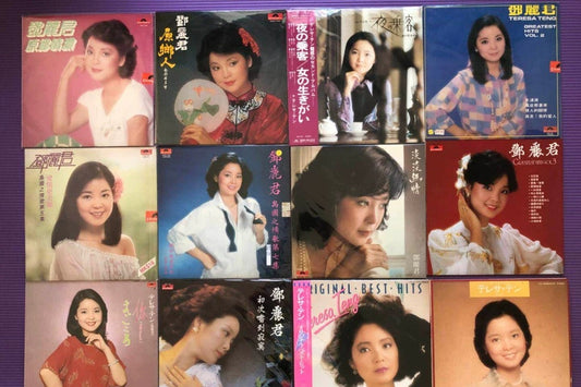 80年代女歌手黑膠唱片