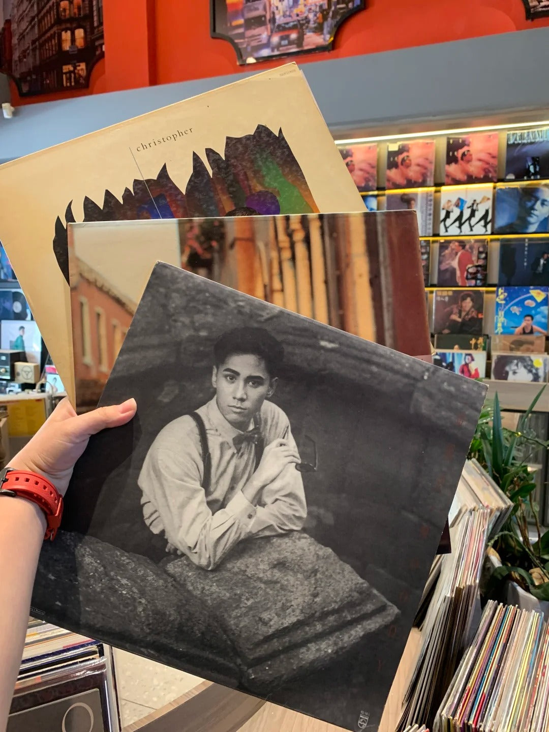 Christopher黄凯芹80-90年代首版黑胶唱片