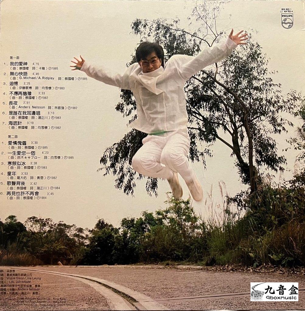 蔡國權《精選》黑膠LP黑膠盤面實拍｜九音盒收購
