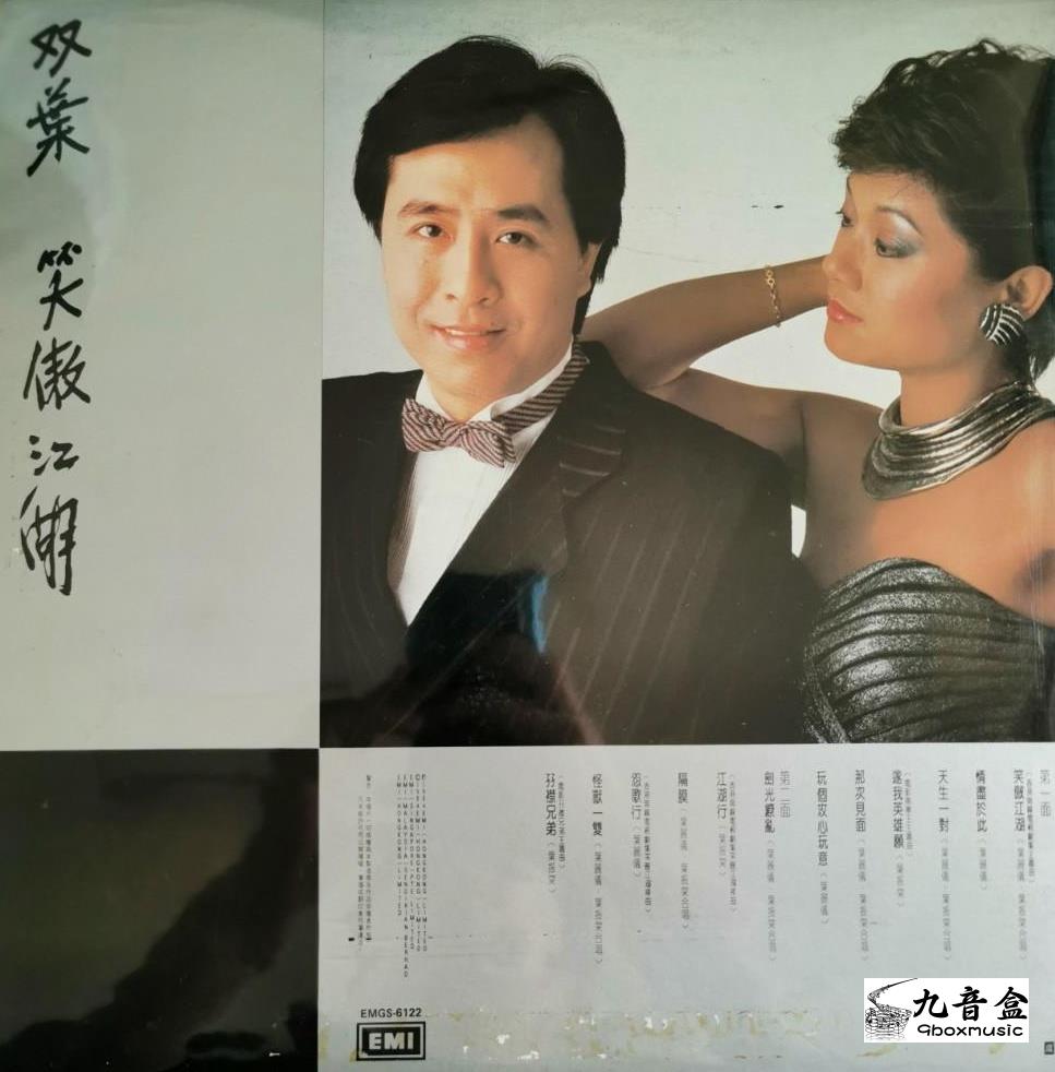 葉振棠《葉麗儀 / 雙葉笑傲江湖》黑膠LP黑膠盤面實拍｜九音盒收購