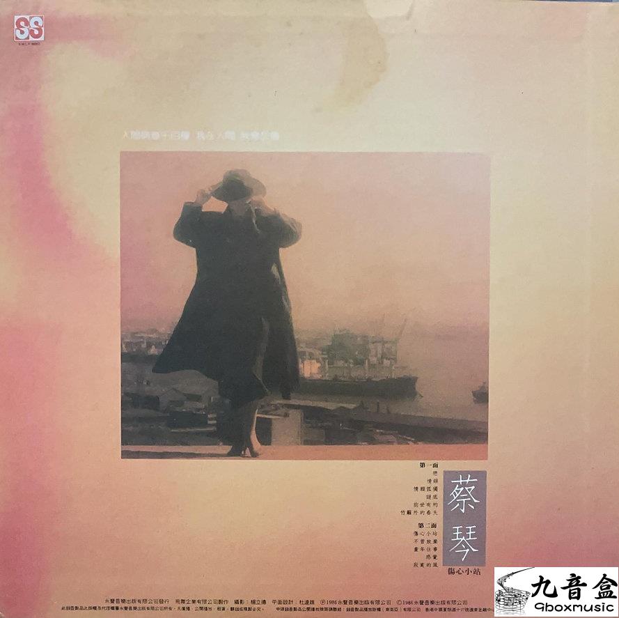 蔡琴《傷心小站》黑膠LP黑膠盤面實拍｜九音盒收購