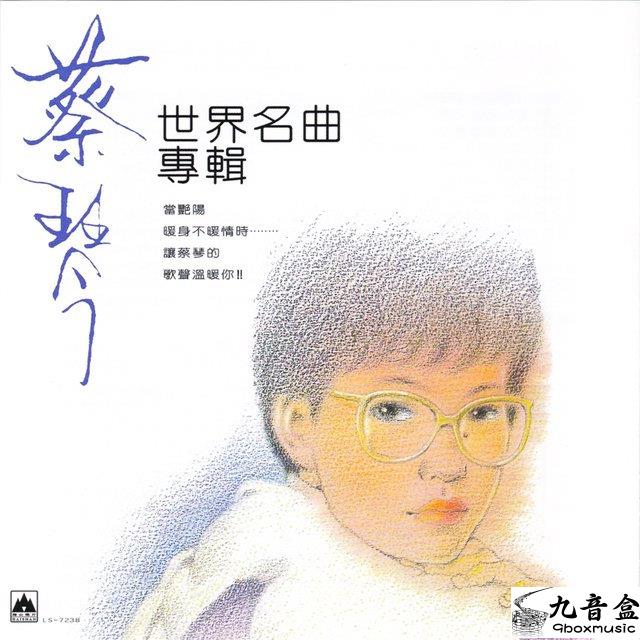 蔡琴《世界名曲專輯》黑膠LP唱片封套正面｜九音盒回收