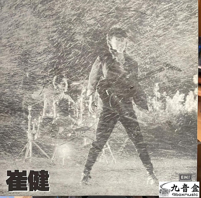 崔健《快讓我在這雪地上撒點兒野》黑膠LP唱片封套正面｜九音盒回收