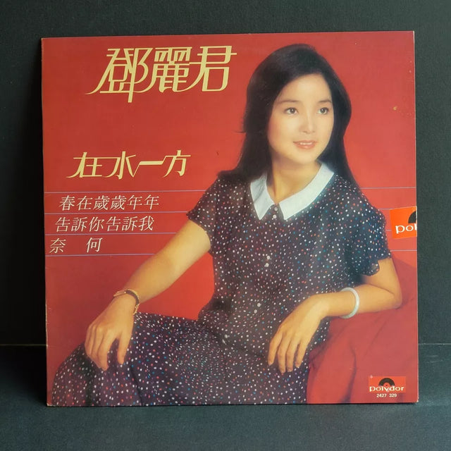 鄧麗君黑膠／CD唱片封套正面｜九音盒回收