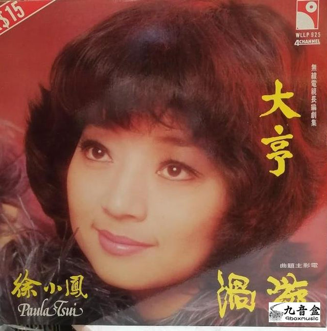 徐小鳳《大亨 漩渦》黑膠LP唱片封套正面｜九音盒回收