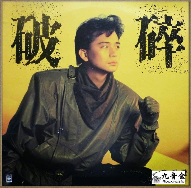 蔡楓華《破碎 藍綠雙色》黑膠LP唱片封套正面｜九音盒回收