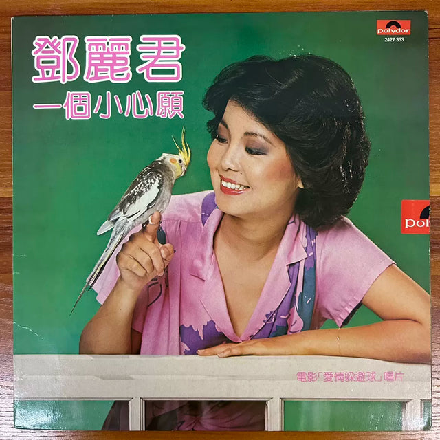 鄧麗君《九音盒》黑膠／CD唱片封套正面｜九音盒回收