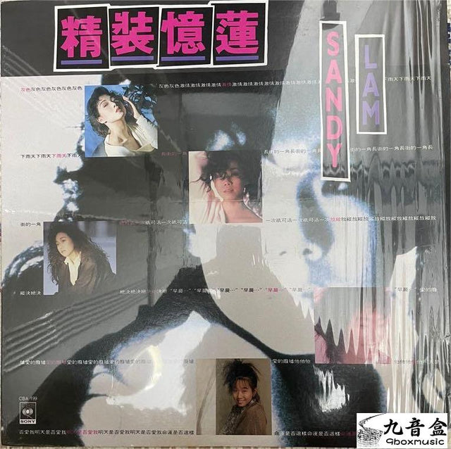 林憶蓮《精裝憶蓮》黑膠LP唱片封套正面｜九音盒回收