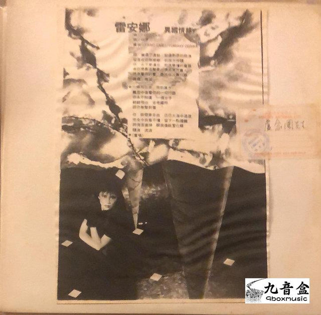 雷安娜《異國情緣 45RPM 白版》黑膠LP唱片封套正面｜九音盒回收