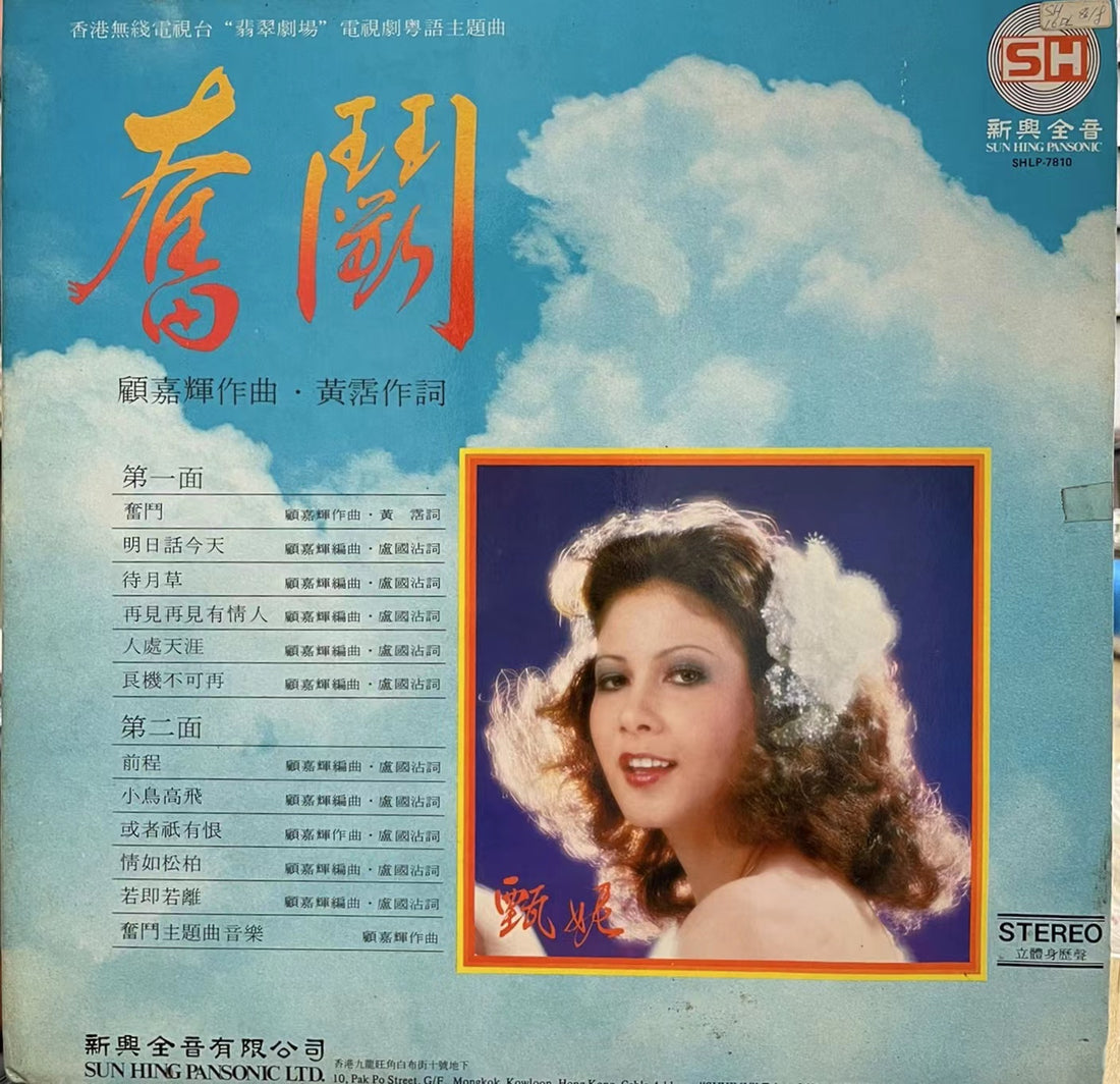 甄妮《奮鬥》黑膠LP黑膠盤面實拍｜九音盒收購