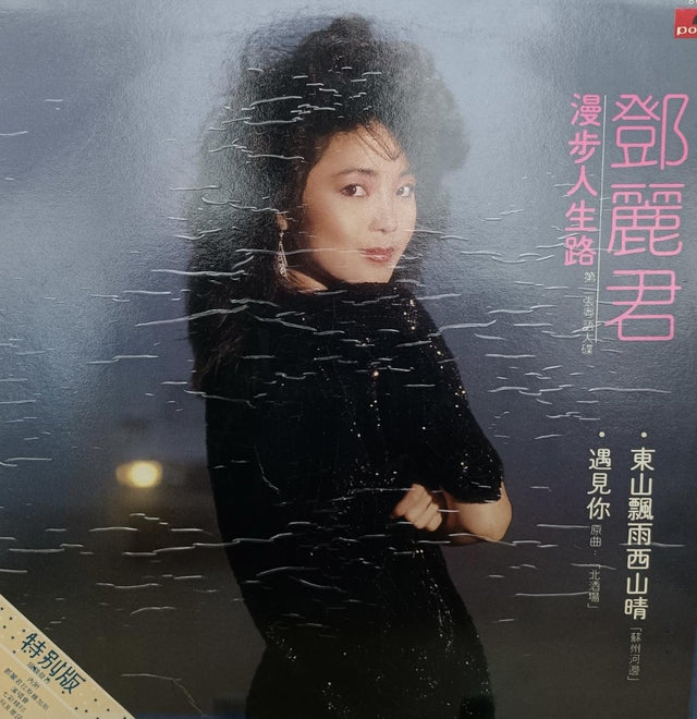 鄧麗君《漫路人生路》黑膠LP唱片封套正面｜九音盒回收