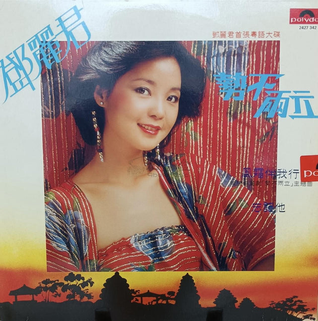 鄧麗君《勢不兩立》黑膠LP唱片封套正面｜九音盒回收