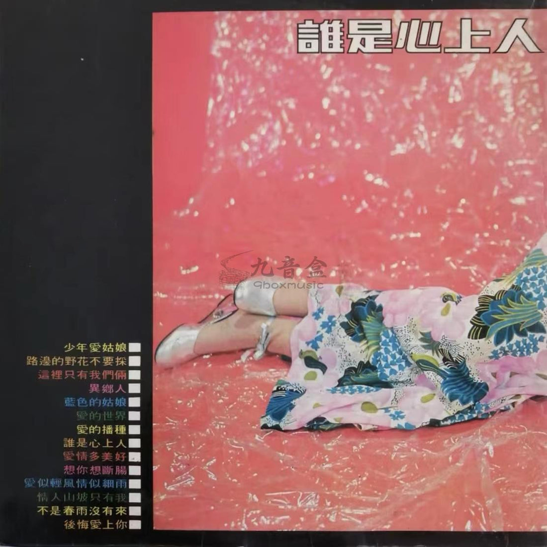 鄧麗君《少年愛姑娘》黑膠LP黑膠盤面實拍｜九音盒收購