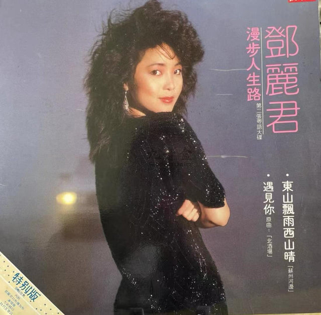 鄧麗君《漫步人生路》黑膠LP唱片封套正面｜九音盒回收