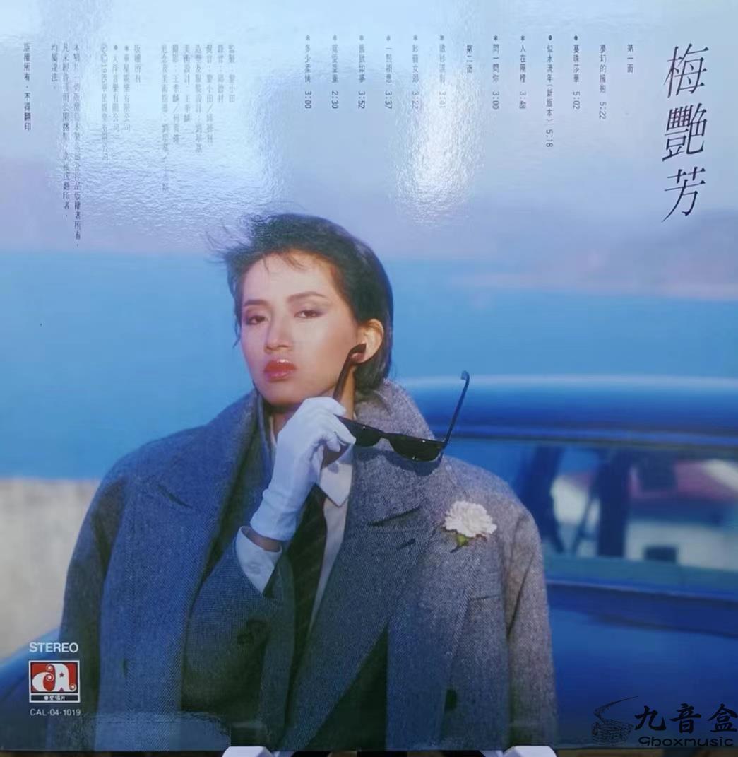 梅艷芳《夢幻的擁抱》黑膠LP黑膠盤面實拍｜九音盒收購