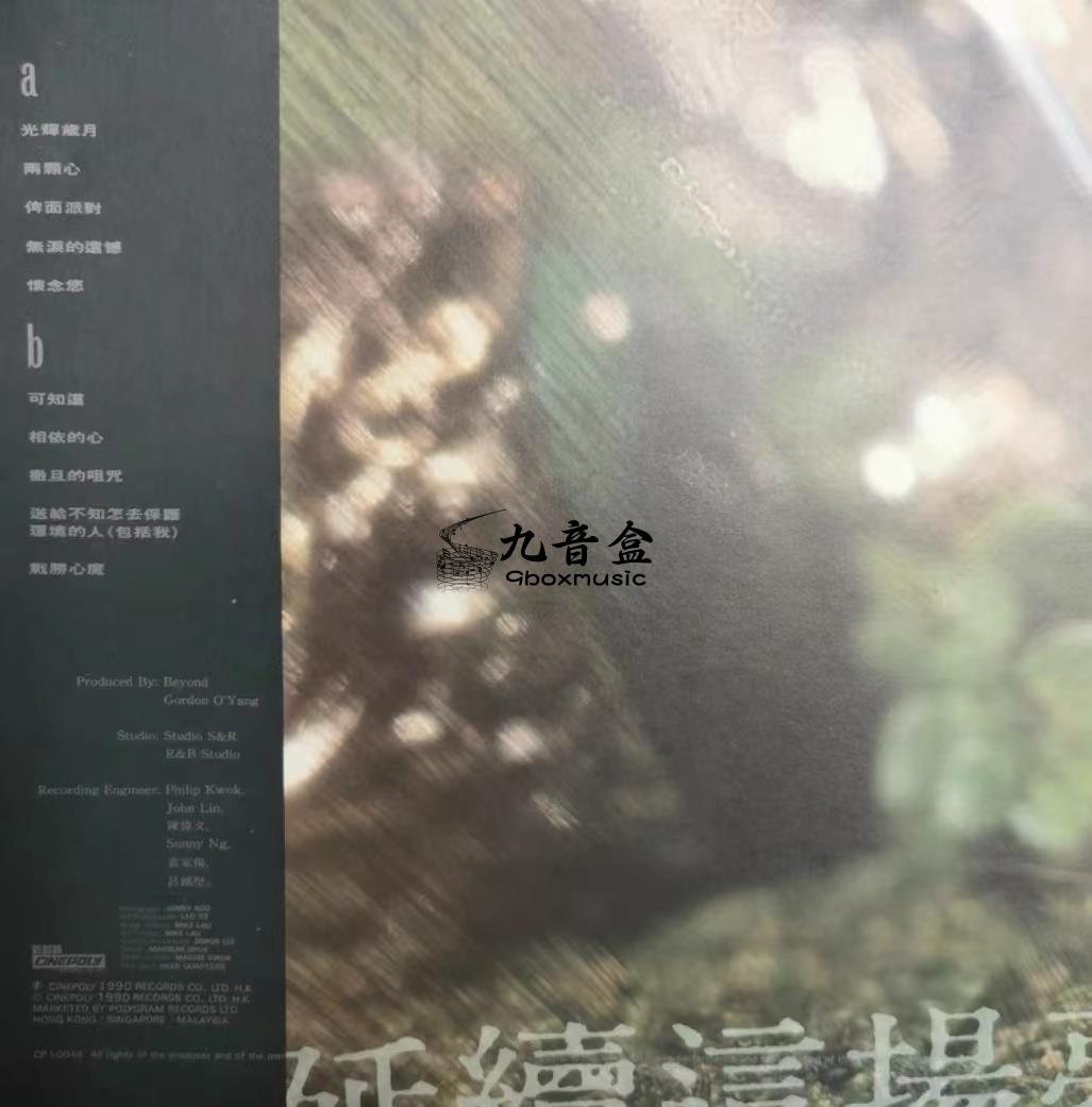 Beyond《命運派對》黑膠LP黑膠盤面實拍｜九音盒收購