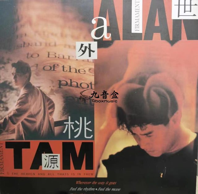 譚詠麟《世外桃源》黑膠LP唱片封套正面｜九音盒回收