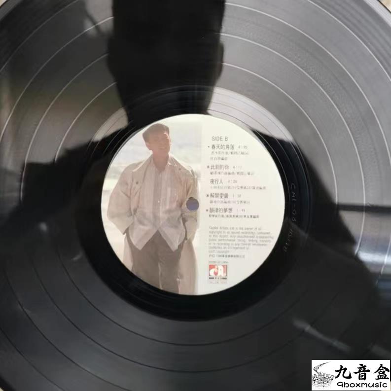 羅文《幾許風雨》黑膠LP封底與曲目資訊｜九音盒上門回收