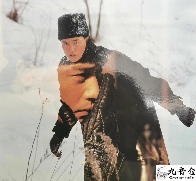 張國榮《Virgin Snow 雪中情》黑膠LP唱片封套正面｜九音盒回收