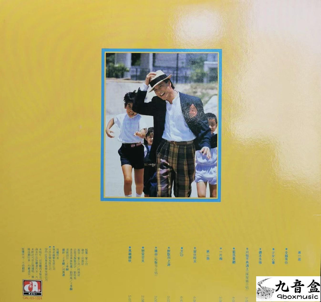 張國榮《夏日精選》黑膠LP黑膠盤面實拍｜九音盒收購