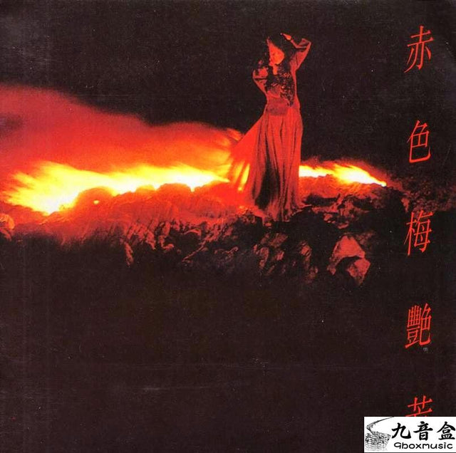 梅艷芳《赤色》黑膠LP唱片封套正面｜九音盒回收