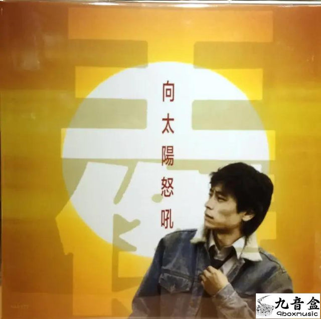 王傑《向太陽怒吼 國語》黑膠LP唱片封套正面｜九音盒回收