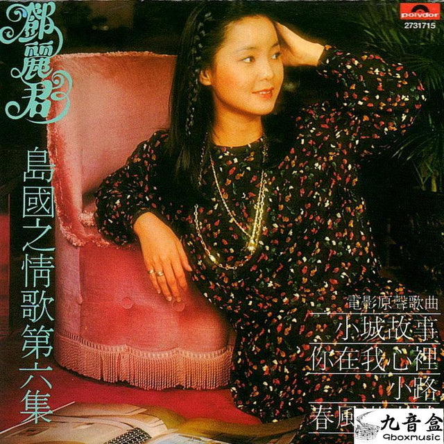 鄧麗君《小城故事-島國之情歌第六集》黑膠LP唱片封套正面｜九音盒回收