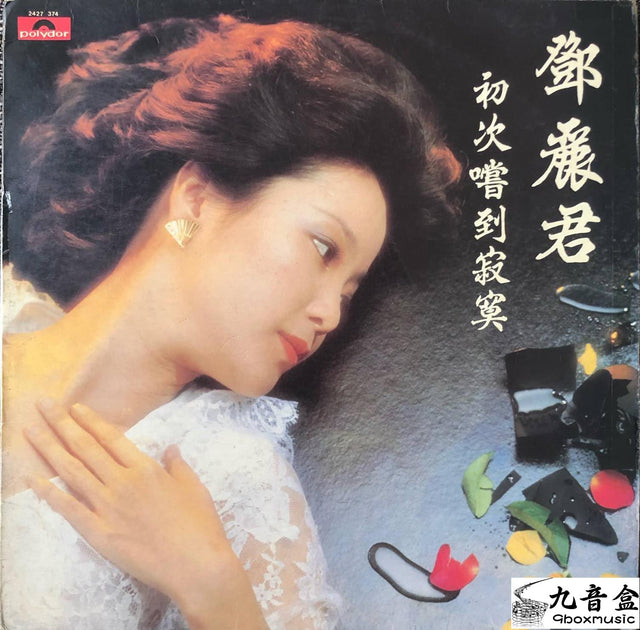 鄧麗君《初次嘗到寂寞》黑膠LP唱片封套正面｜九音盒回收