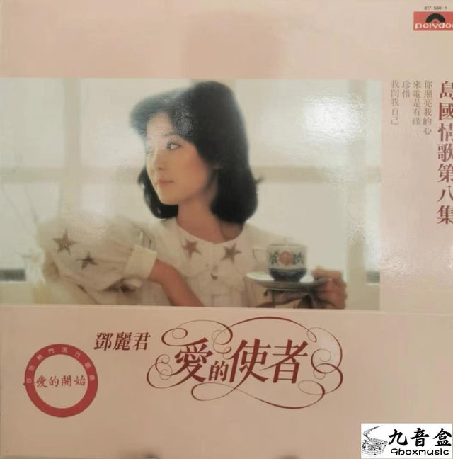 鄧麗君《愛的使者》黑膠LP唱片封套正面｜九音盒回收